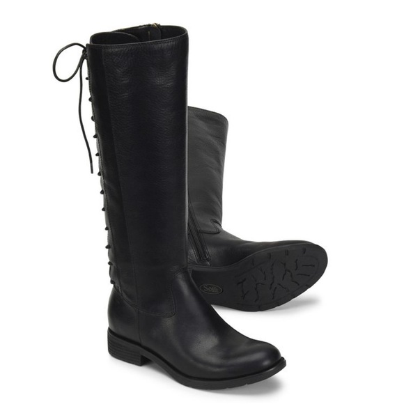 SOLD! Sofft Sharnell II Tall Leather Riding Boots - Picture 3 of 13